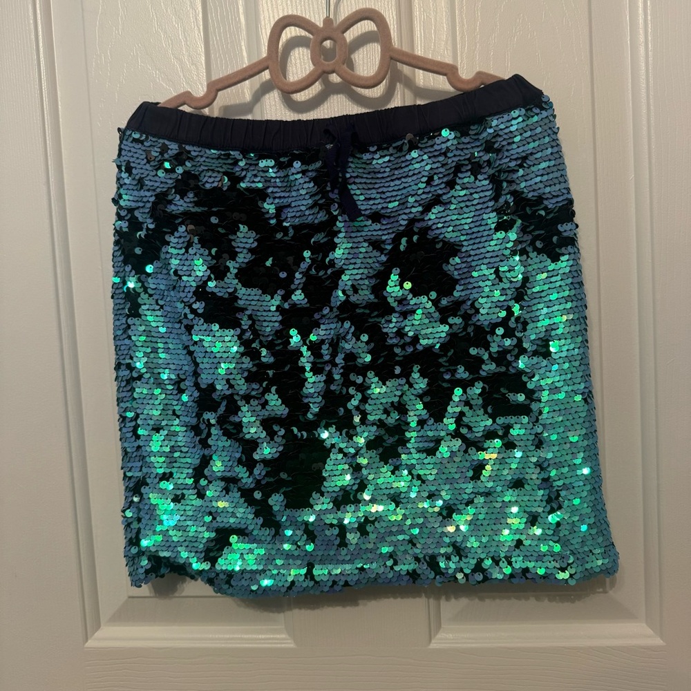 Rockets of Awesome girls sequin mini skirt Size 10/12